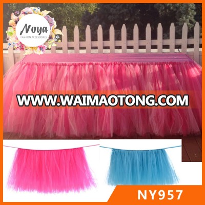 Tutu Tulle Party Decoration Tablecloth Wedding Birthday Table Decoration